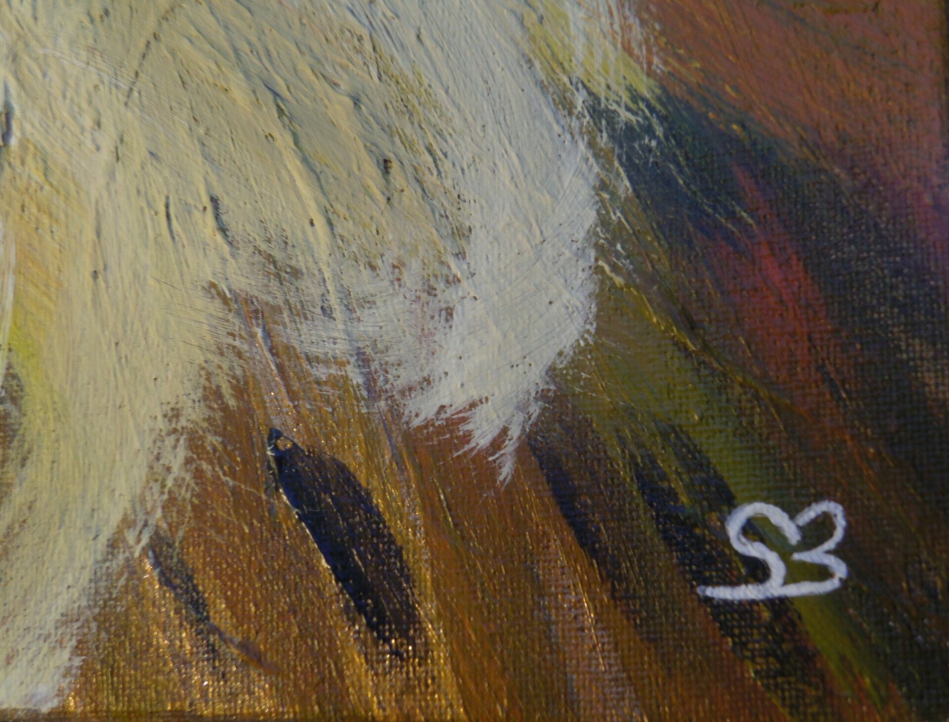 Aslan – Tableau acrylique original – Image 4