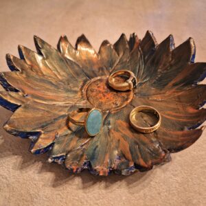 Coupelle vide-poche en argile “Fleur Sauvage”