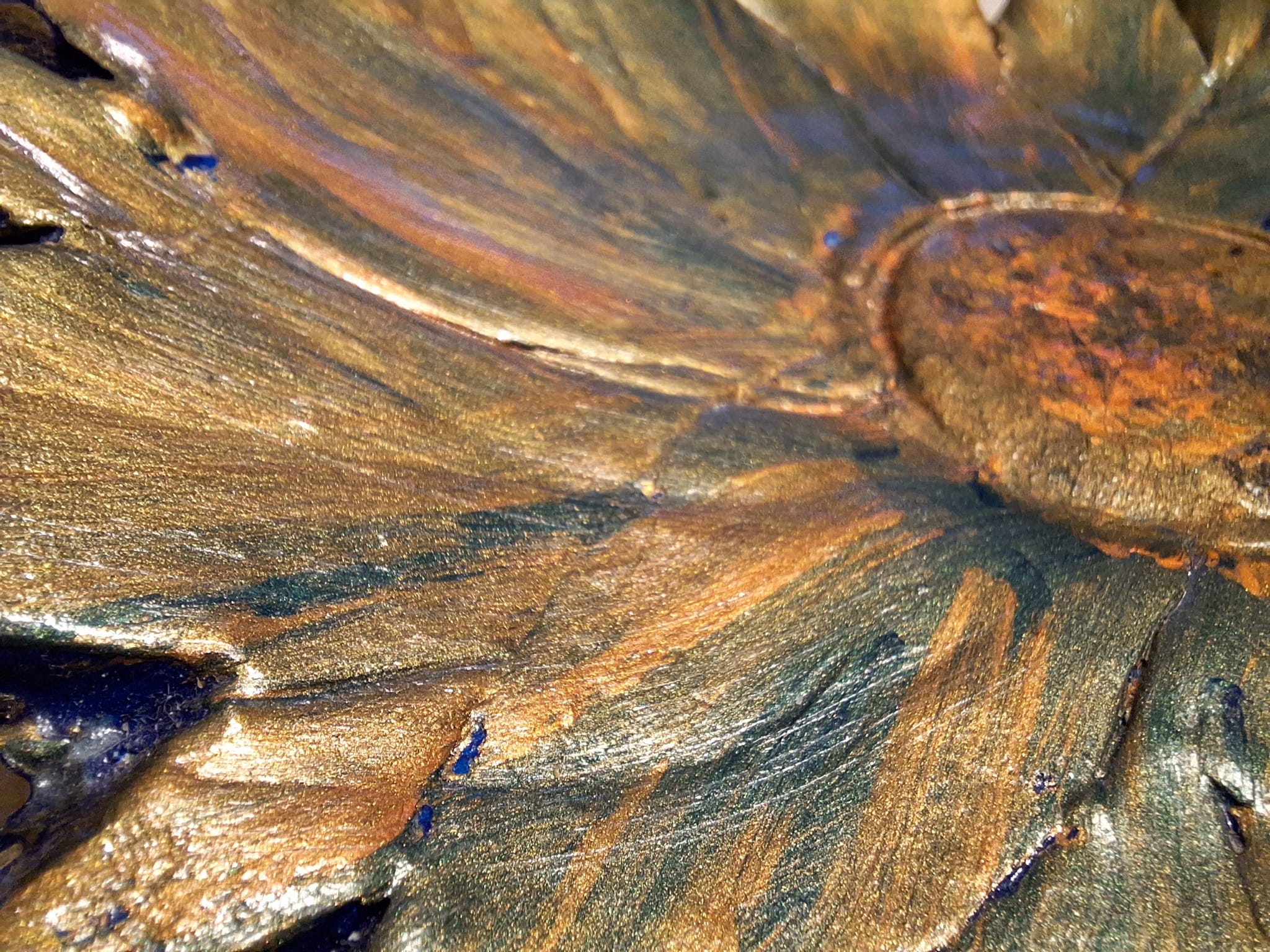 Coupelle vide-poche en argile “Fleur Sauvage” – Image 3